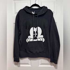 Grey Mickey Mouse Hoodie XL juniors